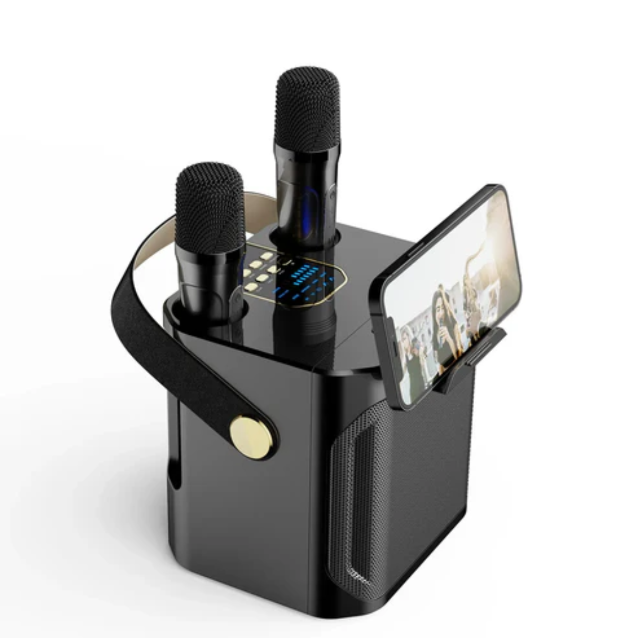 Cassa Bluetooth Portatile Potente con Funzione Karaoke