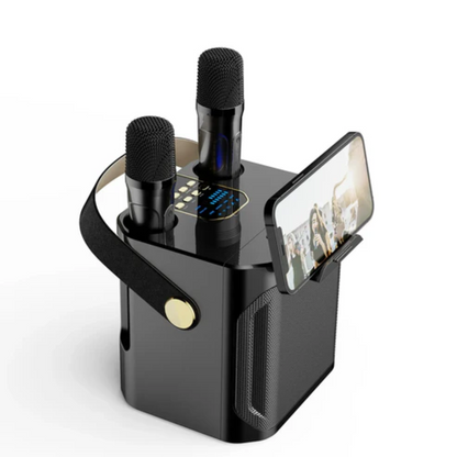 Cassa Bluetooth Portatile Potente con Funzione Karaoke
