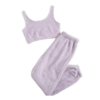 Salotto Relax in Velluto Caldo e Confortevole per l'Inverno