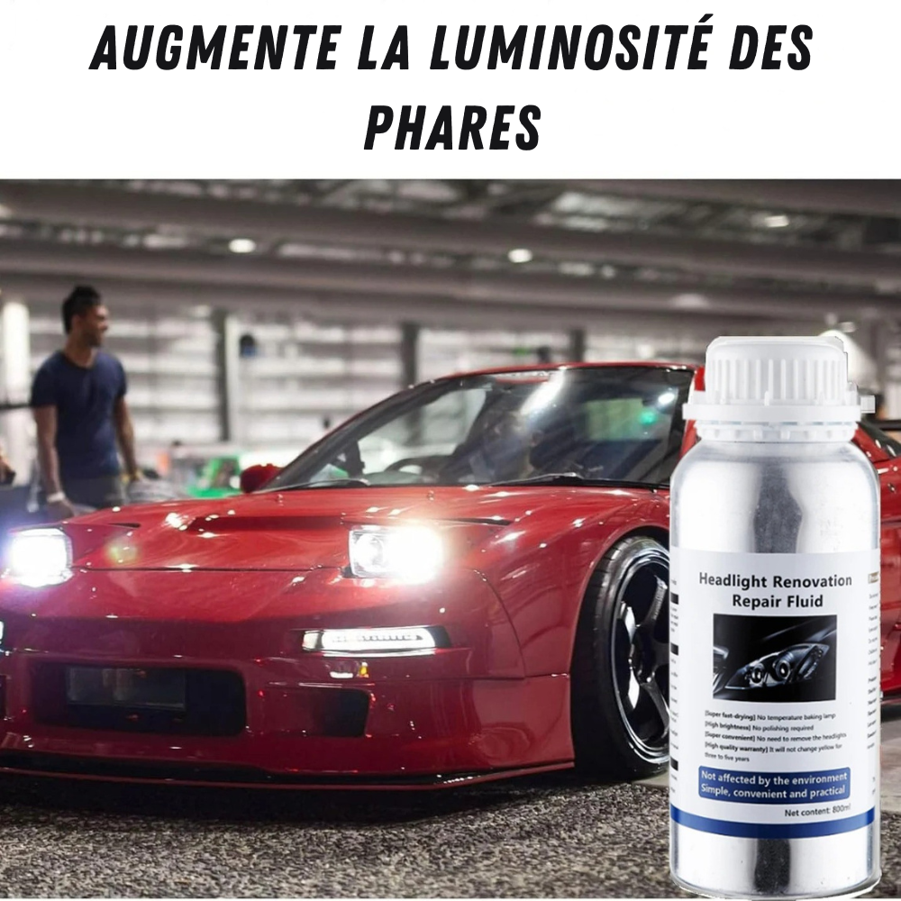 Liquido Riparatore per Fari Auto Rapido ed Efficace