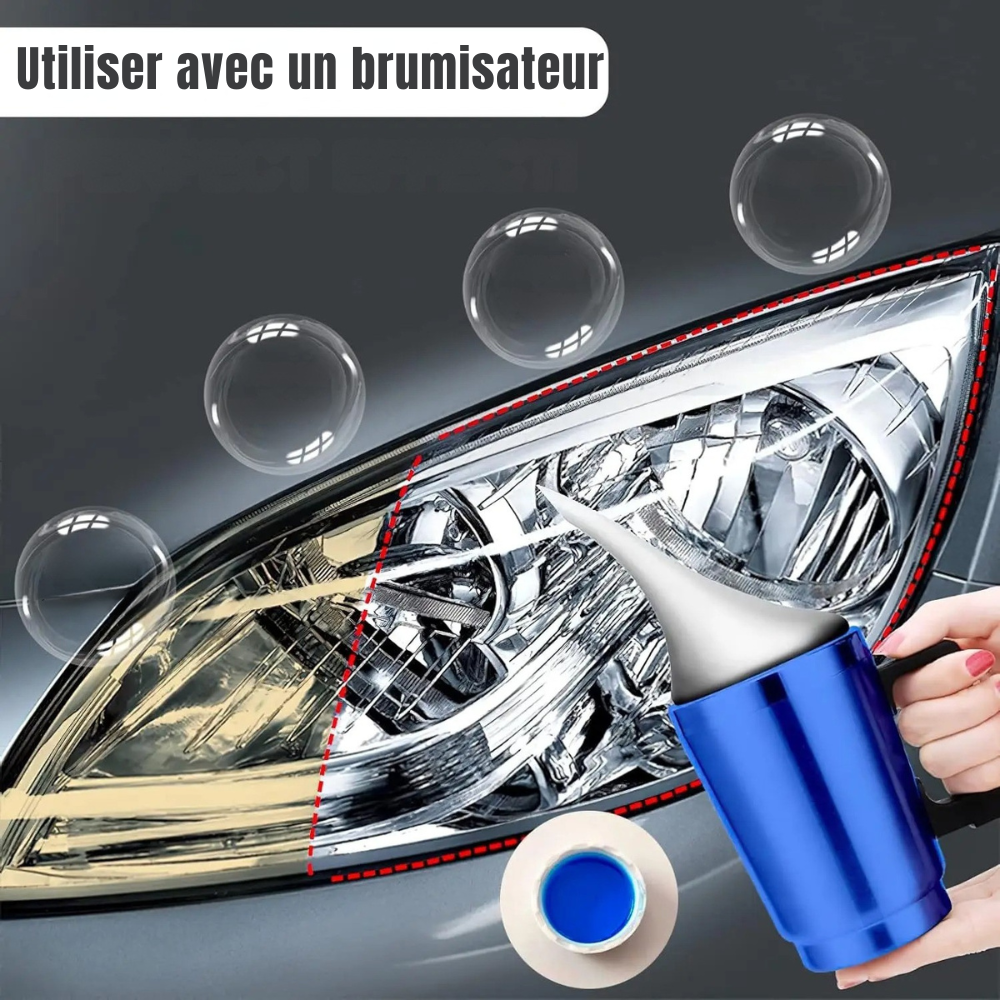 Liquido Riparatore per Fari Auto Rapido ed Efficace