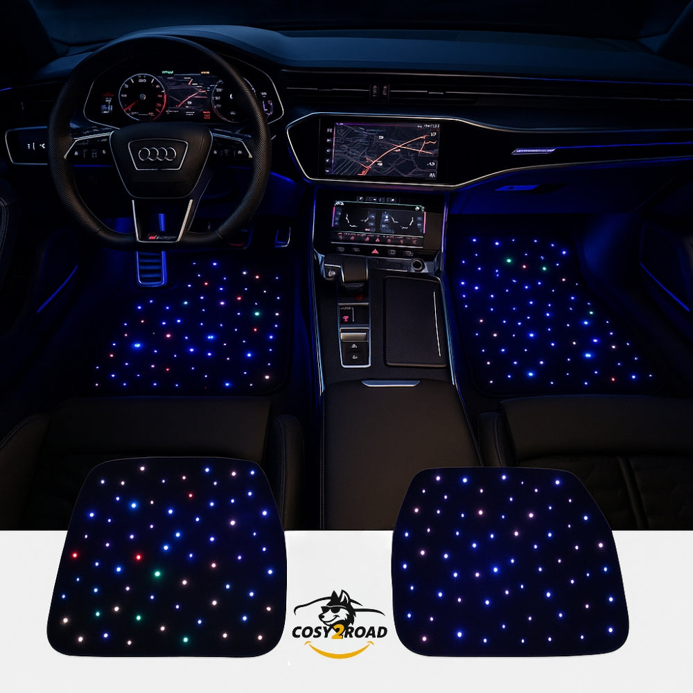 Tappetino LED per Auto – Illuminazione Interna di Alta Qualità