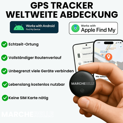 Marcherelle – Localizzatore GPS per bambini senza abbonamento