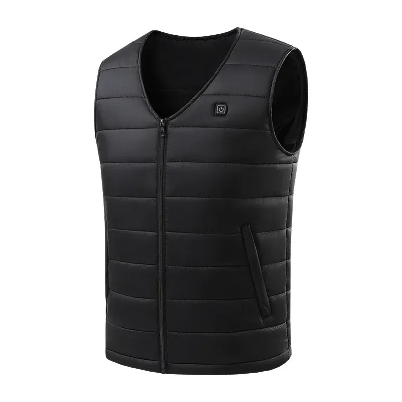 Gilet Riscaldante Elettrico Ricaricabile con 16 Zone di Calore