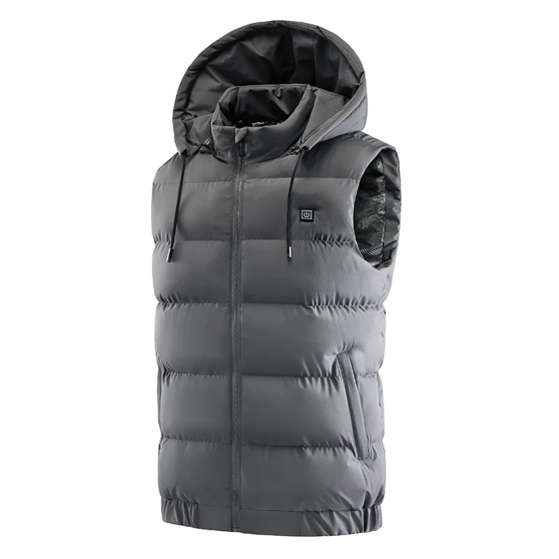 Gilet Riscaldante Elettrico Reversibile per Uomo e Donna