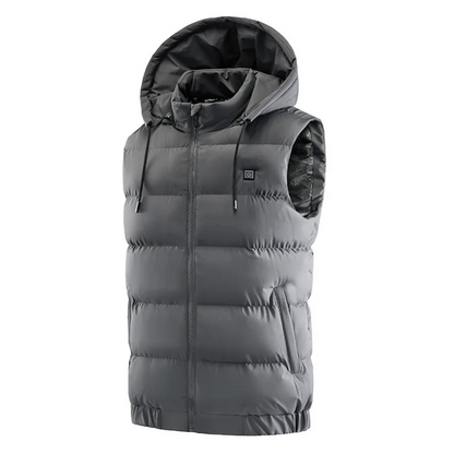 Gilet Riscaldante Elettrico Reversibile per Uomo e Donna