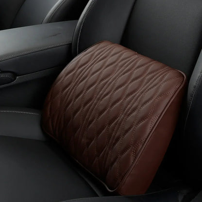 Cuscino da collo per auto in similpelle confortevole