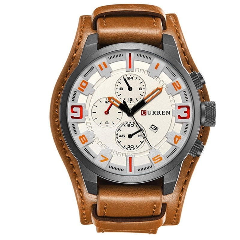 Orologio di lusso per uomo elegante