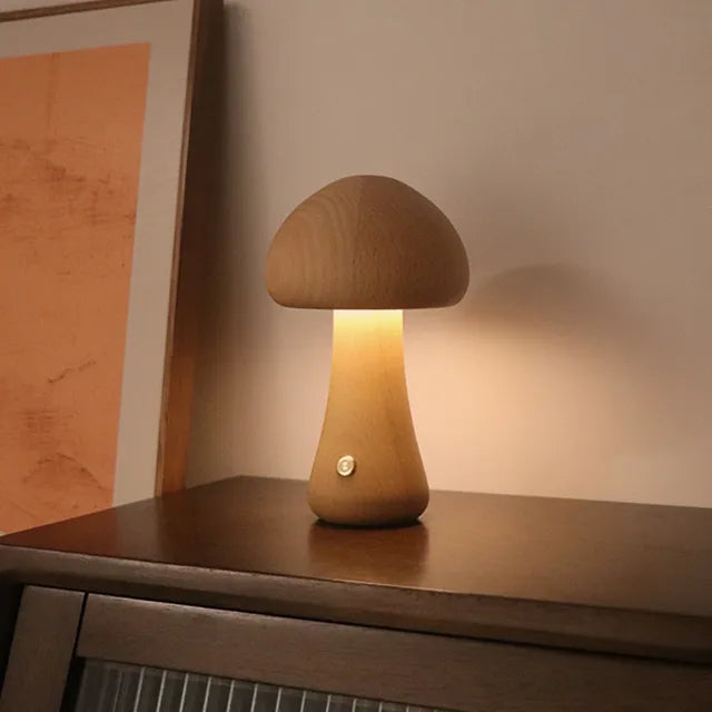 Lampada da Tavolo Design Fungo Raffinata