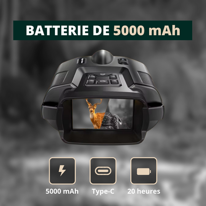 Marcherelle™ – Binocoli Visione Notturna 4k Con Immagine Ampia E Nitida