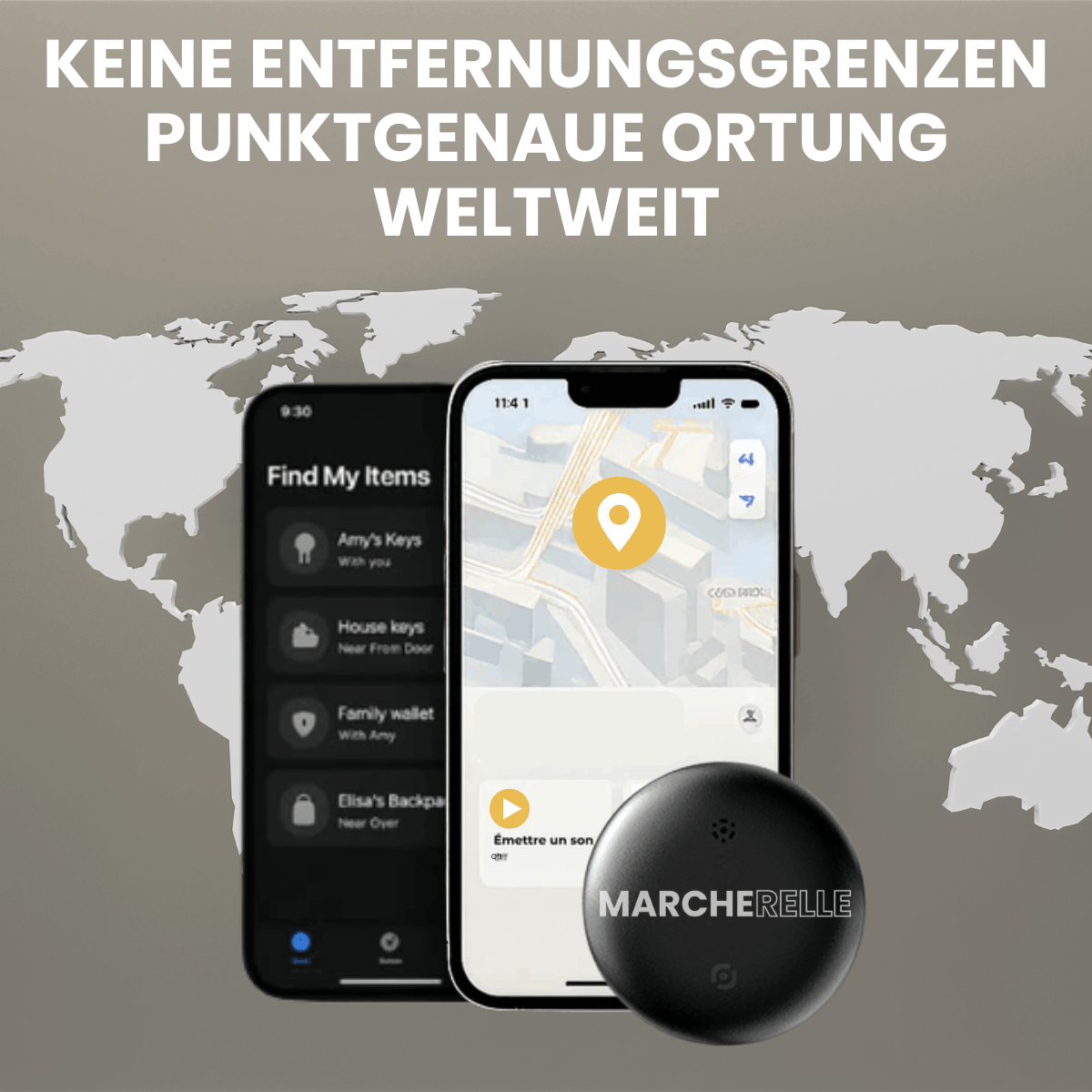 Marcherelle – Localizzatore GPS per bambini senza abbonamento