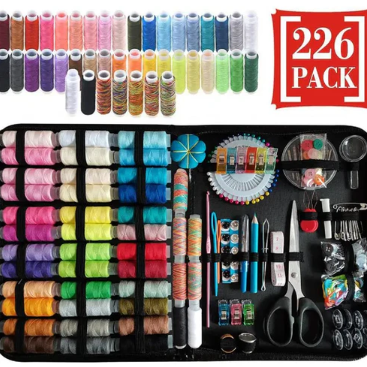 Kit da Cucito Completo per Studenti 226 Pezzi
