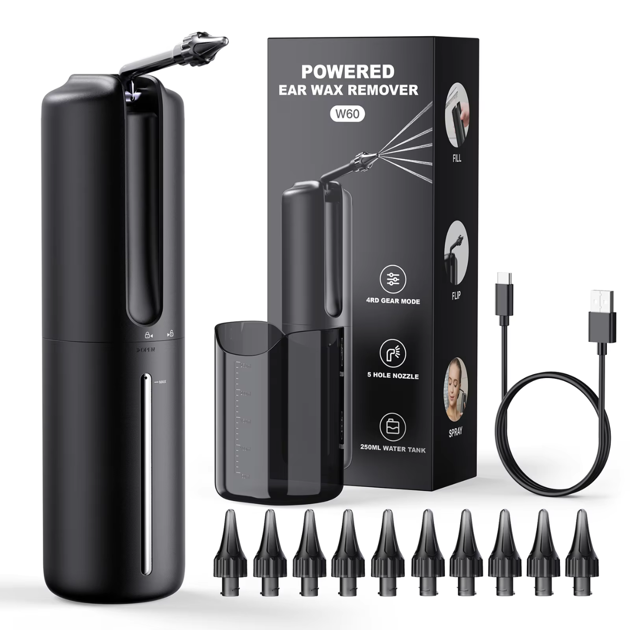 Pulitore Elettrico Professionale per Orecchie
