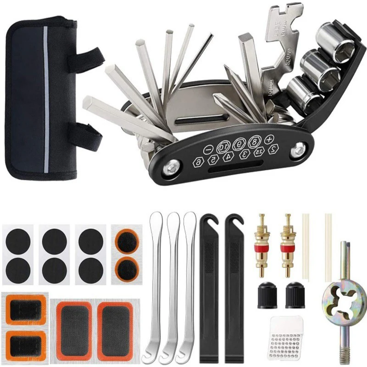Kit di Riparazione Bici Professionale Completo