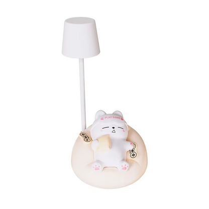 Lampada da Tavolo con Gatto Carino e Decorativa