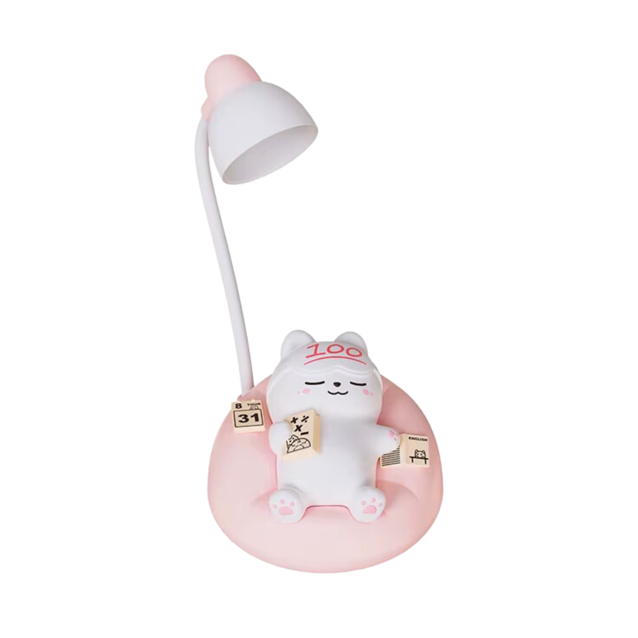 Lampada da Tavolo con Gatto Carino e Decorativa