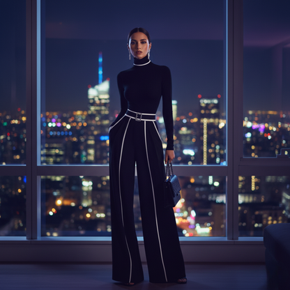 Completo Donna Elegante e Chic a Due Pezzi