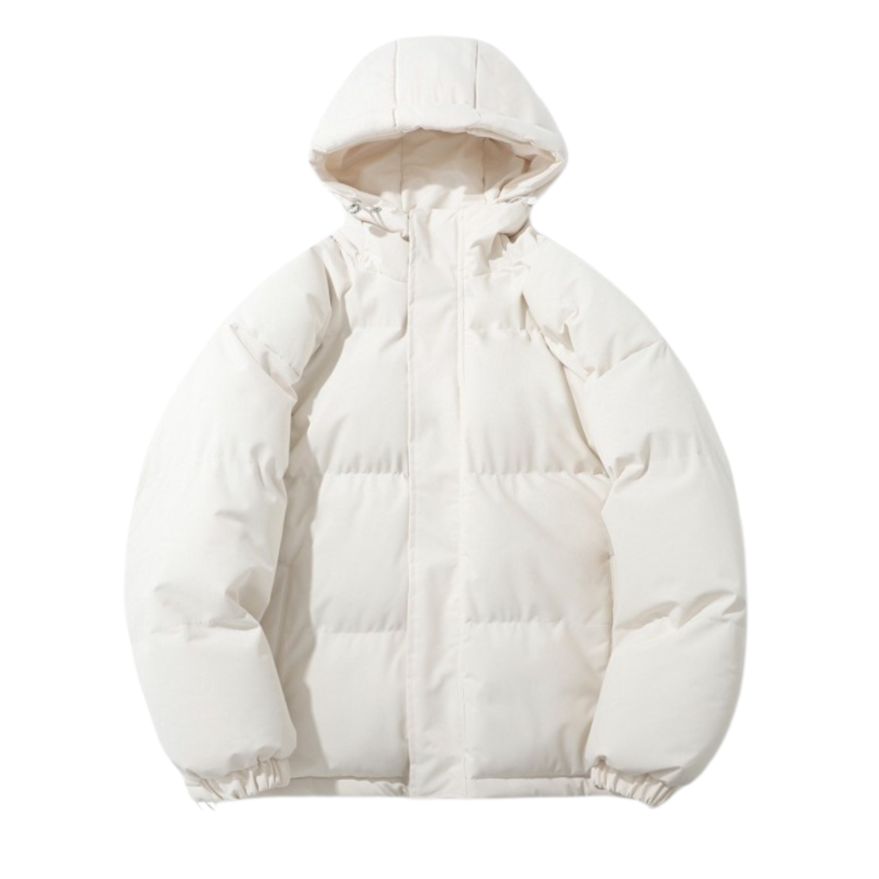 Cappotto Invernale Unisex Foderato in Cotone con Cappuccio Rimovibile