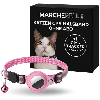 Macherelle™ – Collare GPS per Gatto Senza Abbonamento | Compatibile con iOS e Android