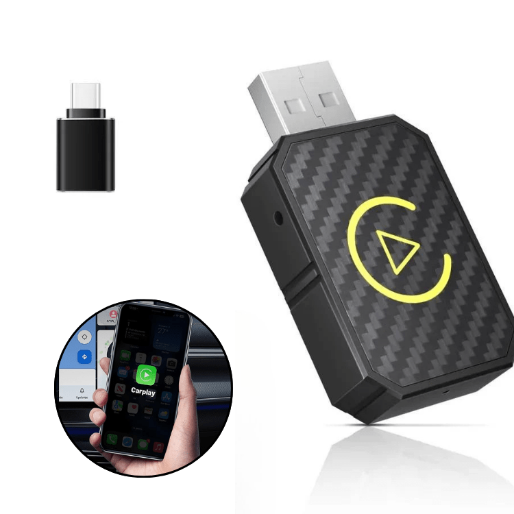 Marcherelle™ – Adaptateur CarPlay Sans Fil Compatible iOS & Android