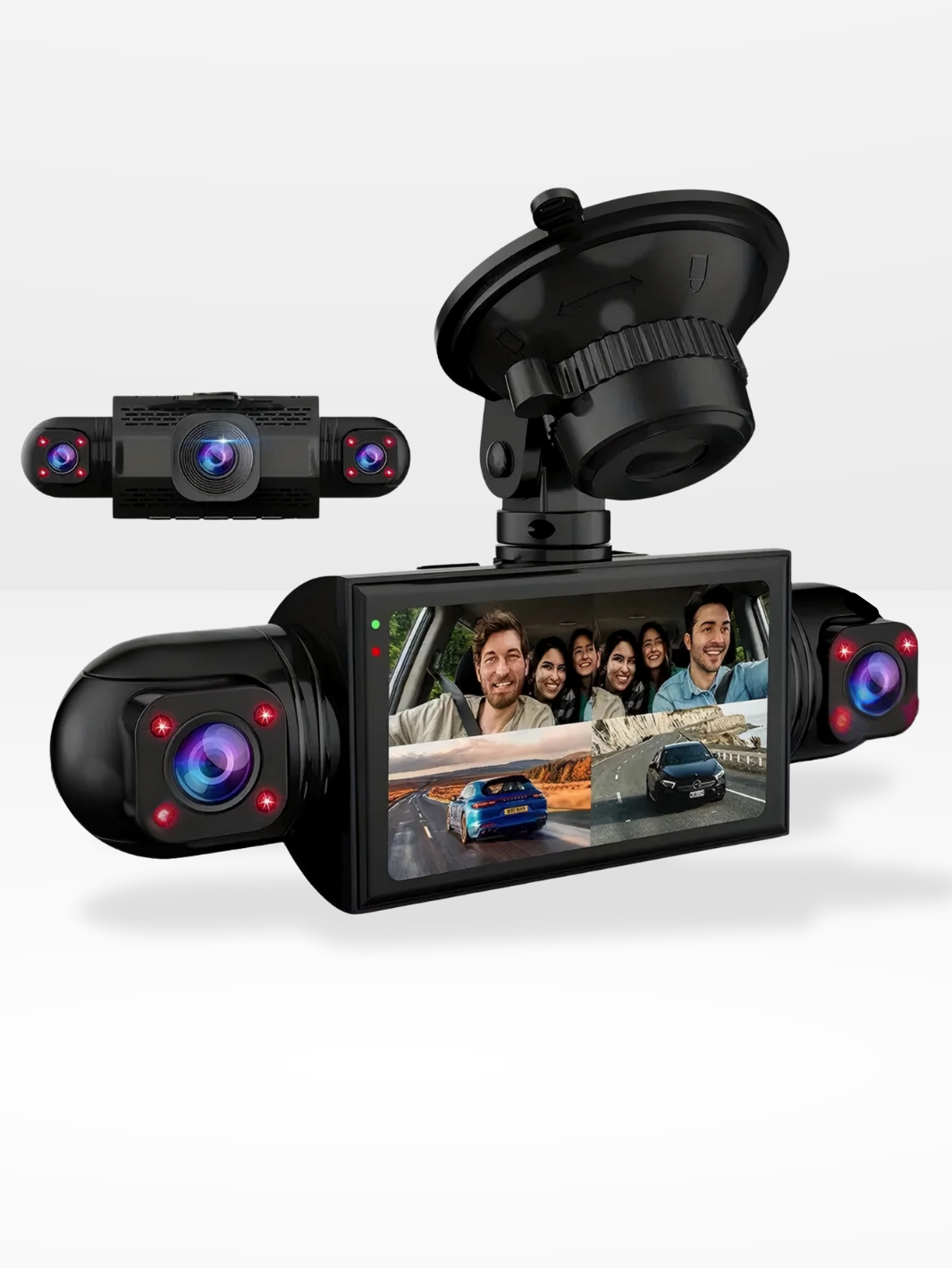 Marcherelle™ – Caméra de Voiture 4K UHD avec GPS Intégré