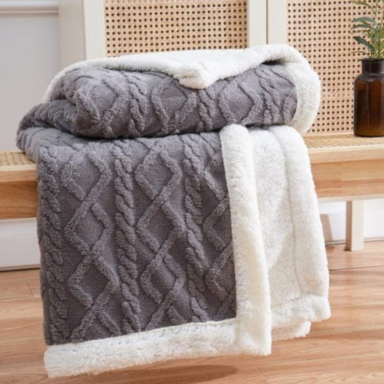 Marcherelle™ – Couverture Lestée Douce & Relaxante