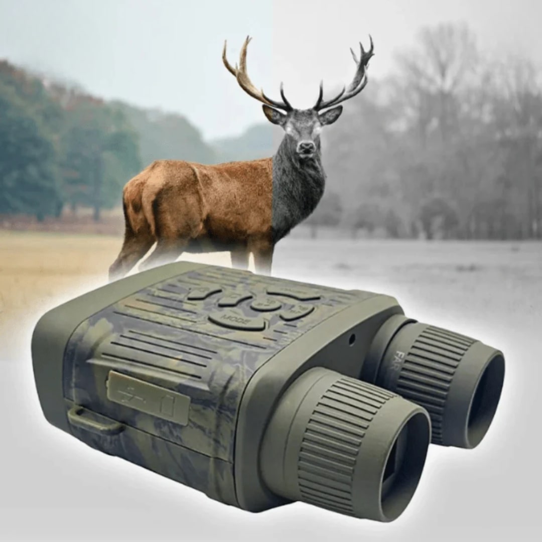 Marcherelle™ – Jumelles à Vision Nocturne pour Randonnée, Chasse & Observation