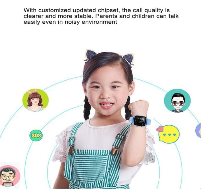Marcherelle™ – Montre Connectée Enfant avec Localisation GPS et Appels