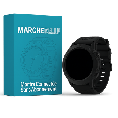 Marcherelle™ – Montre Intelligente Militaire Étanche avec Suivi d'Activité
