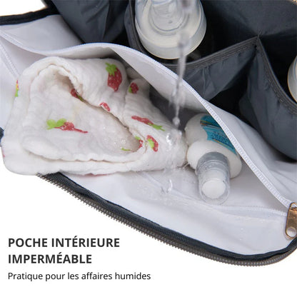 Marcherelle™ – Sac à Langer 3 en 1 avec Lit Bébé Intégré
