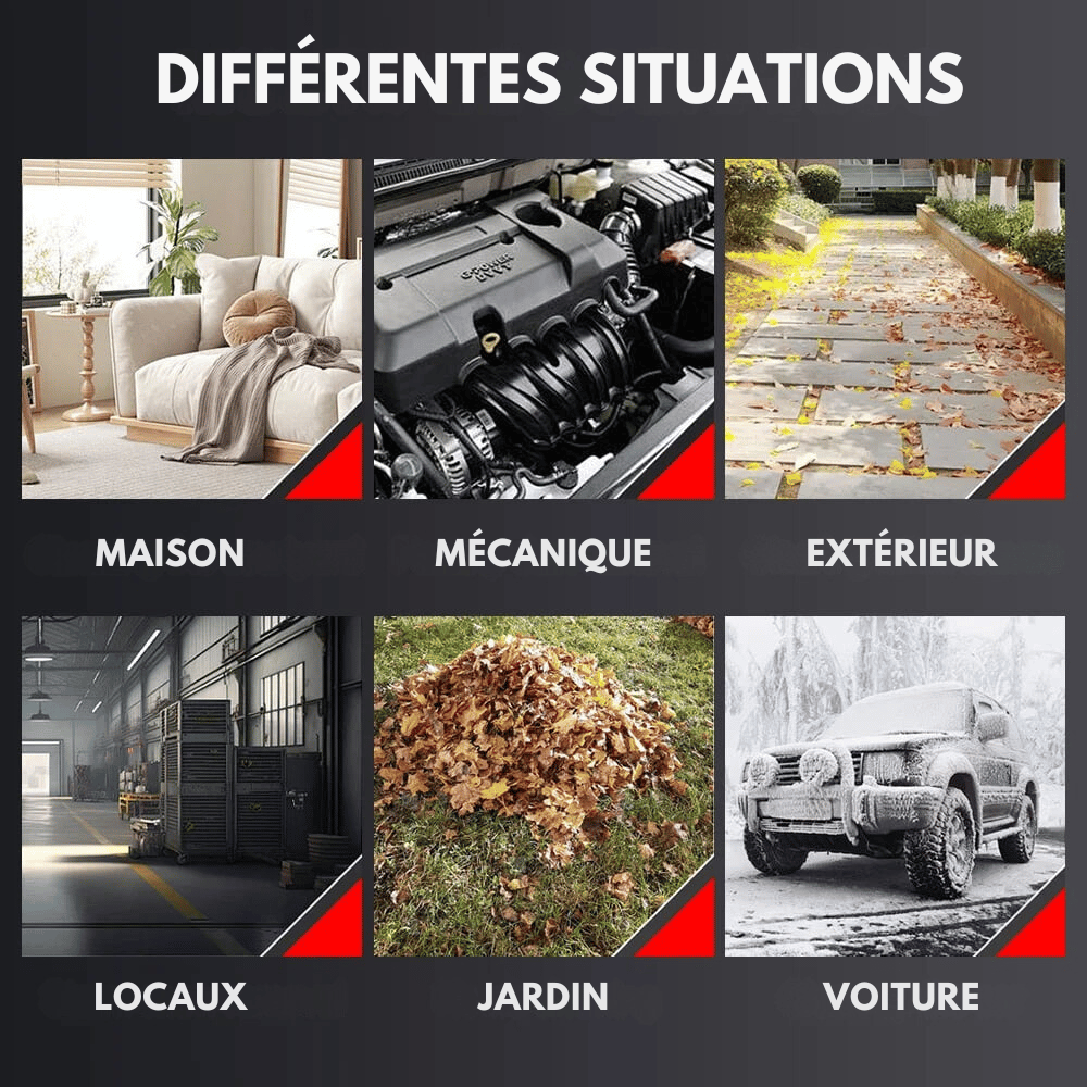 Marcherelle™ – Souffleur Sans Fil Puissant & Léger pour Feuilles et Débris