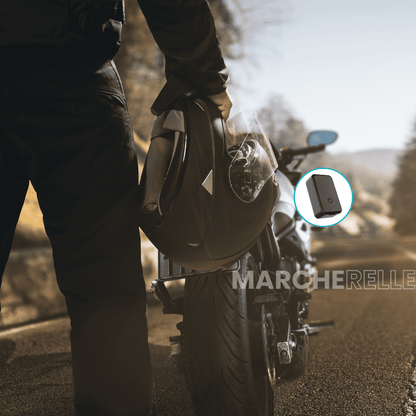 Marcherelle™ – Traceur GPS Moto Sans Abonnement, Assurez la Sécurité de Votre Moto