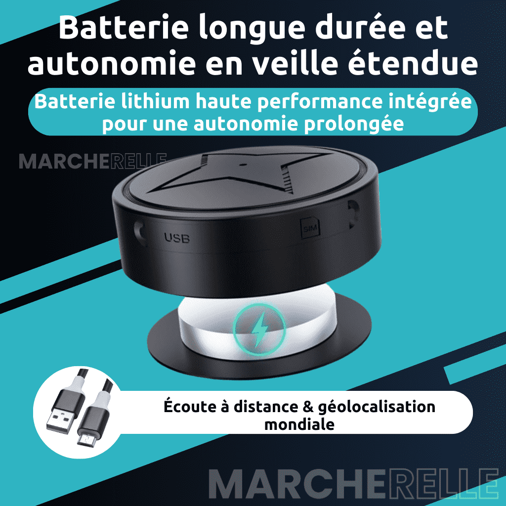 Marcherelle™ – Traceur GPS Vélo Invisible & Sans Abonnement Ultra-Précis