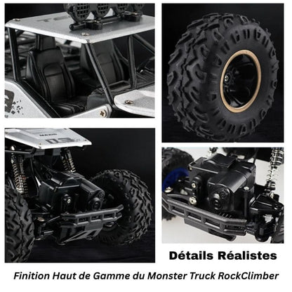 Marcherelle™ – Voiture Télécommande RC Tout-Terrain 4x4 Pour Enfants