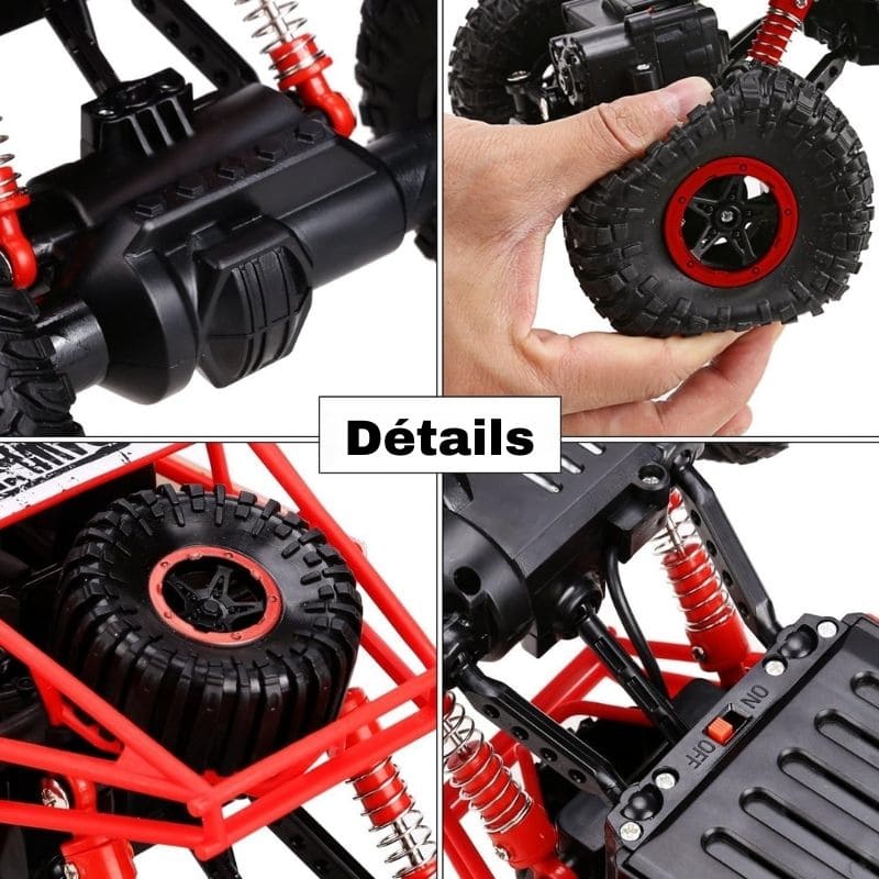 Marcherelle™ – Voiture Télécommandée Tout-Terrain 4x4 Pour Enfants