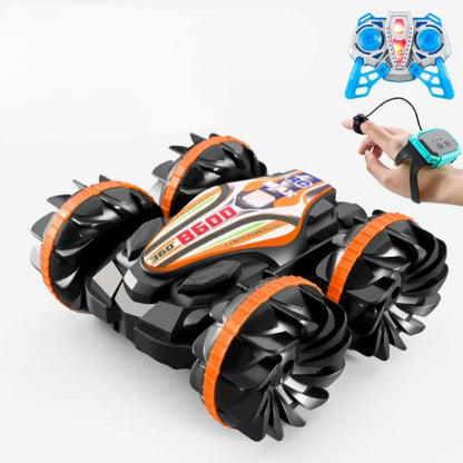 Marcherelle™ – Voiture Tout Terrain Télécommandée avec Conception Amphibie et Vitesse de 15 km/h