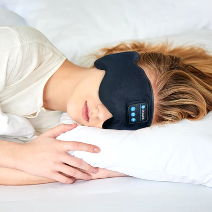 Maschera per Dormire Anti-Rumore con Bluetooth