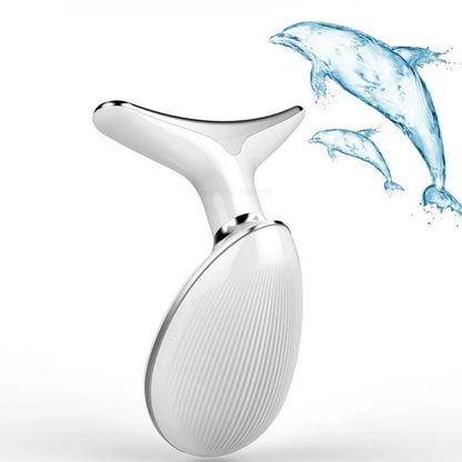 Massaggiatore Viso e Collo Anti-Rughe con Stimolazione Elettromuscolare
