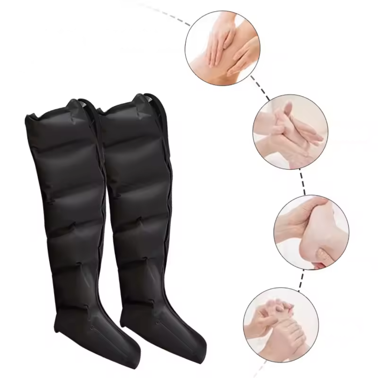 Massaggiatore Gonfiabile per Gambe per Alleviare la Stanchezza