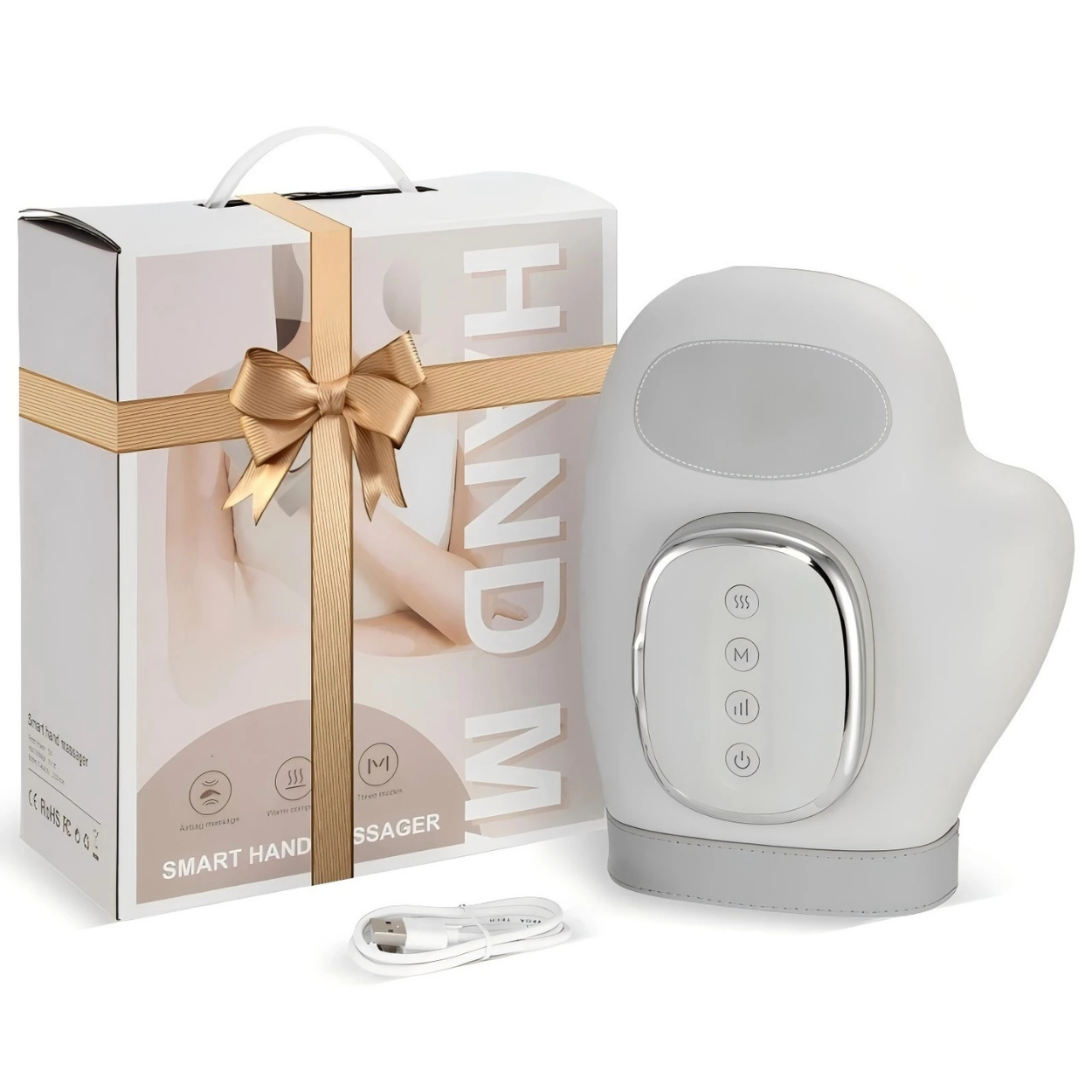 Massaggiatore Elettrico Riscaldante per Mani per Alleviare le Articolazioni