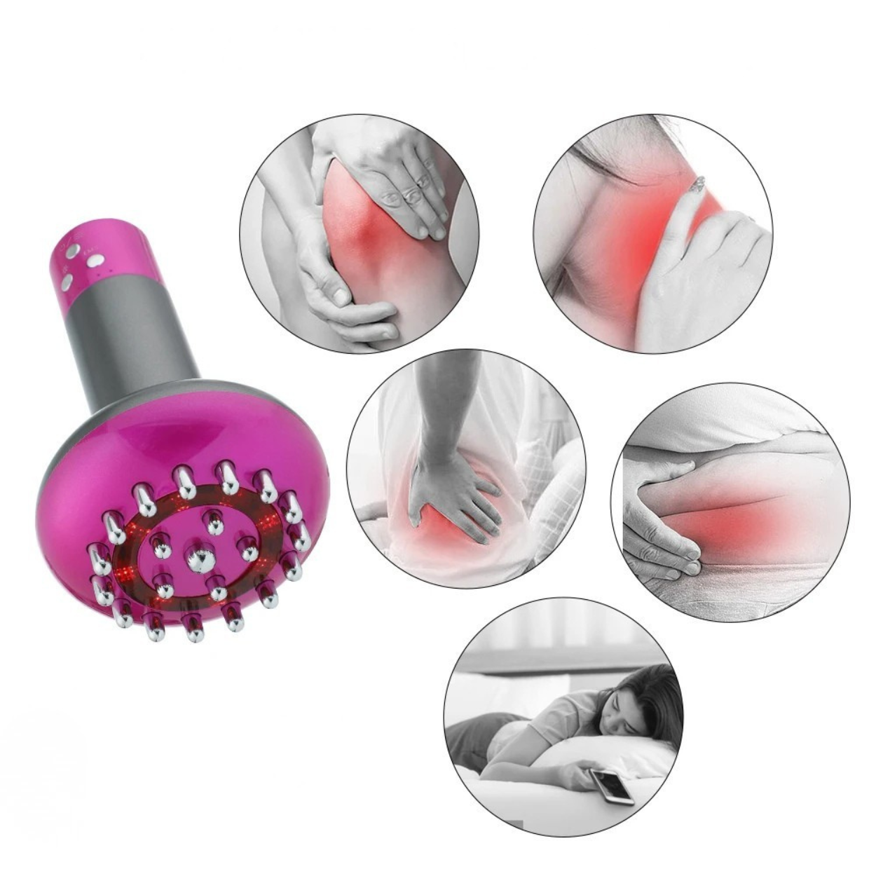 Massaggiatore Corpo 6 Funzioni Intelligente ed Ergonomico