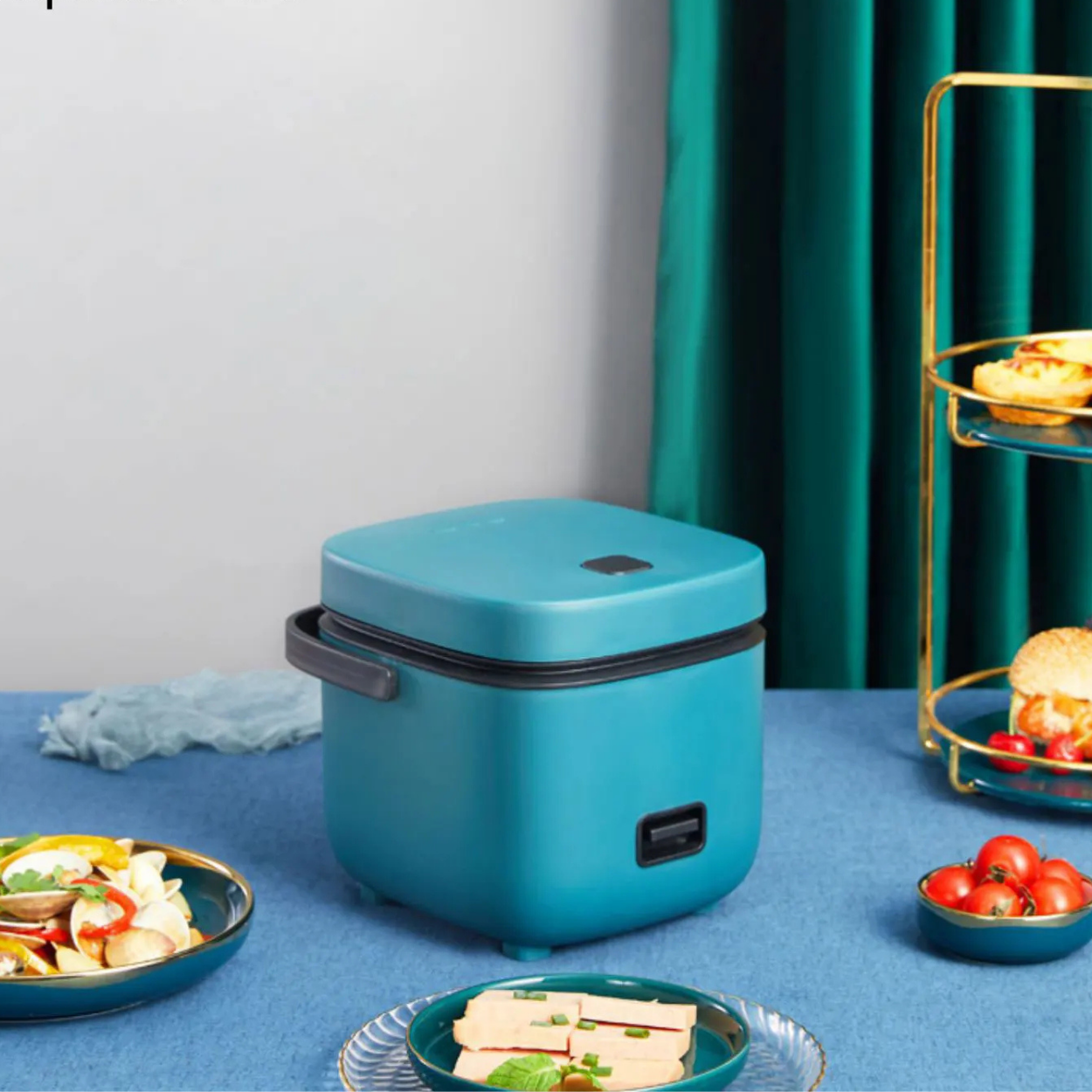 Cuociriso Elettrico 1,2 L Compatto e Automatico
