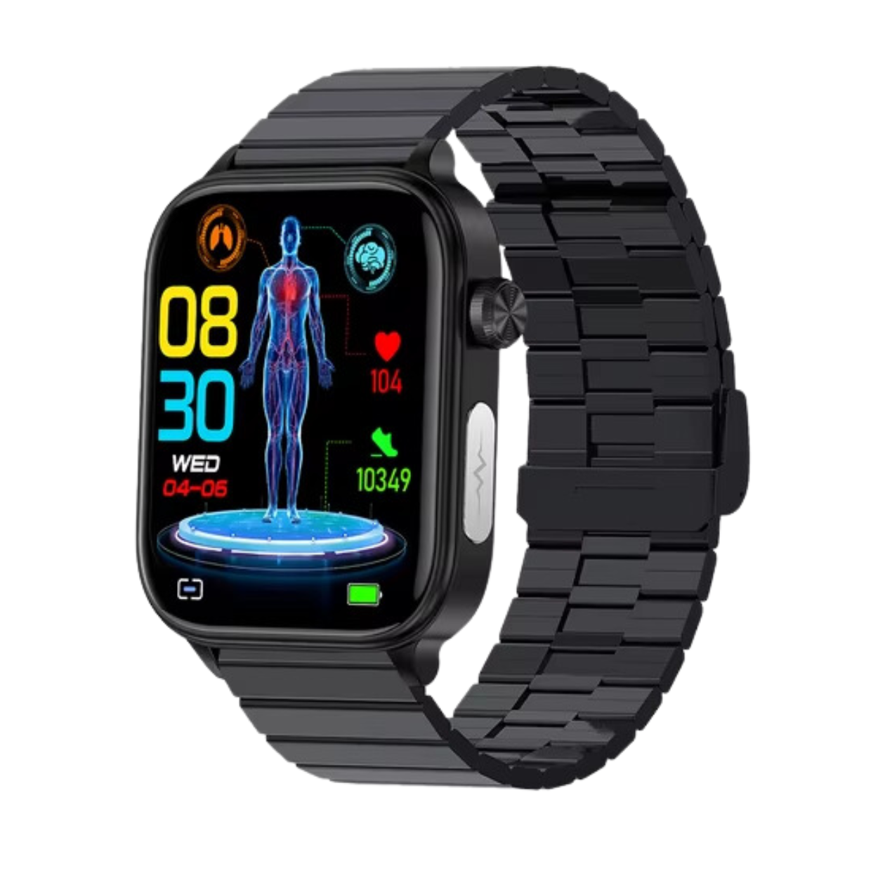 Smartwatch Fitness con ECG e Monitoraggio Salute
