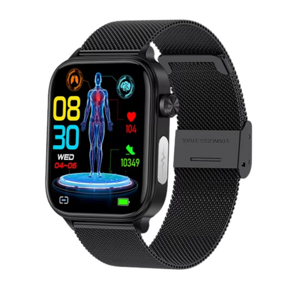 Smartwatch Fitness con ECG e Monitoraggio Salute
