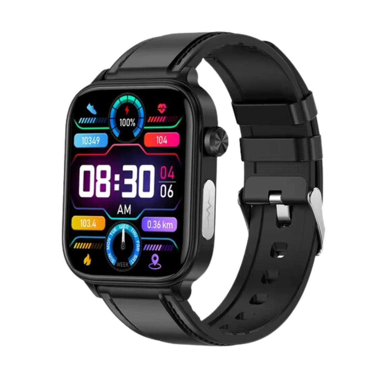 Smartwatch Fitness con ECG e Monitoraggio Salute