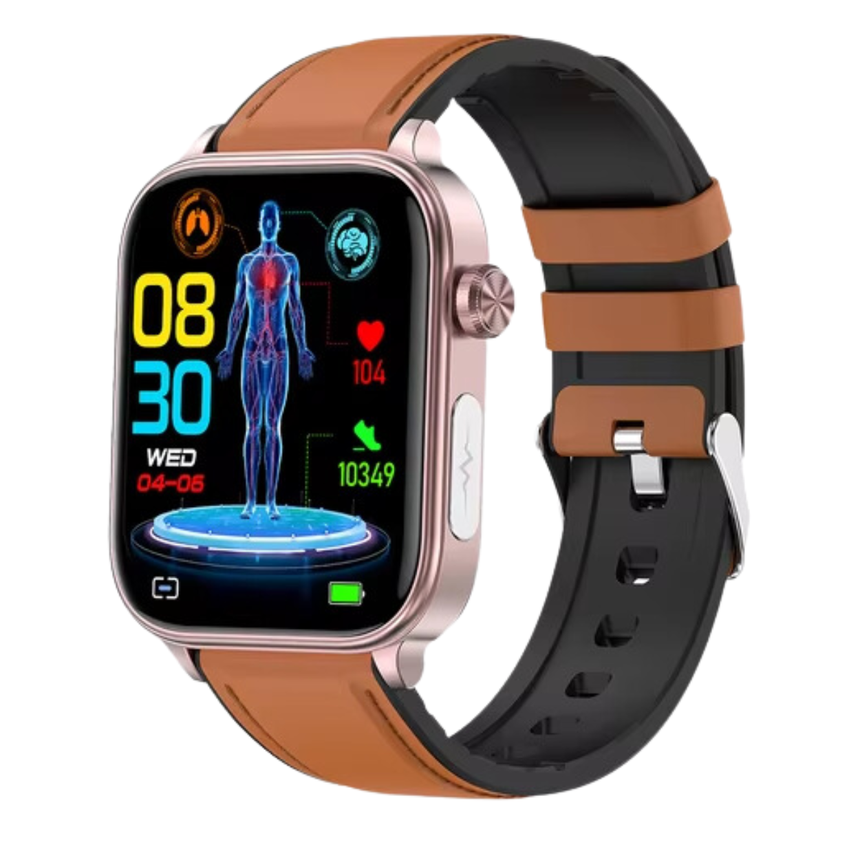 Smartwatch Fitness con ECG e Monitoraggio Salute