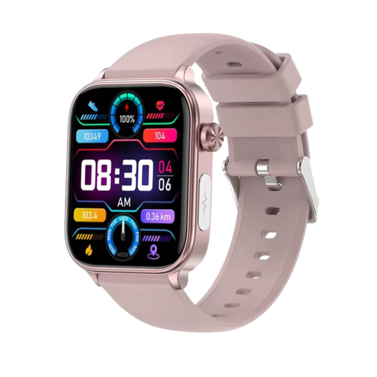 Smartwatch Fitness con ECG e Monitoraggio Salute