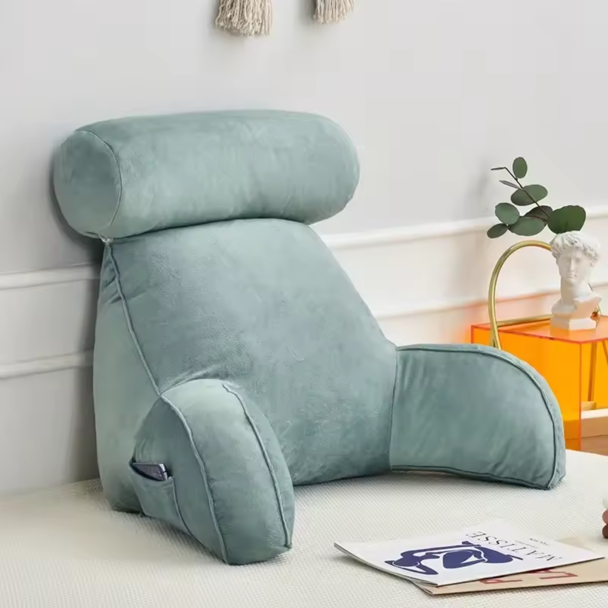 Cuscino da Lettura Ergonomico con Memory Foam