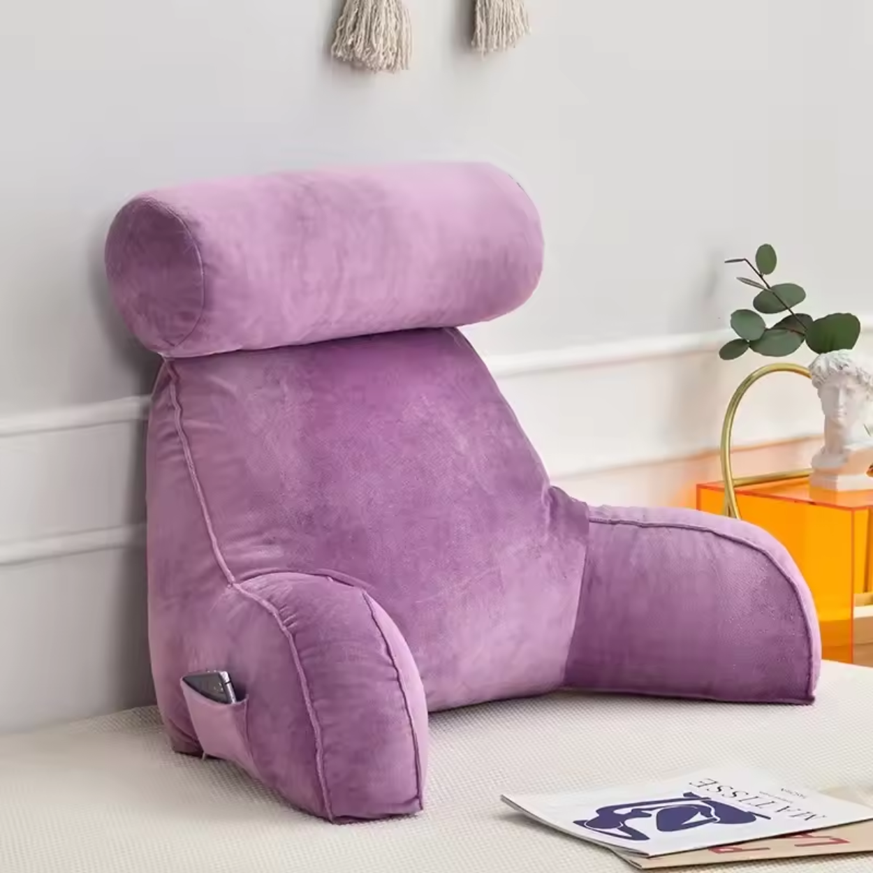Cuscino da Lettura Ergonomico con Memory Foam