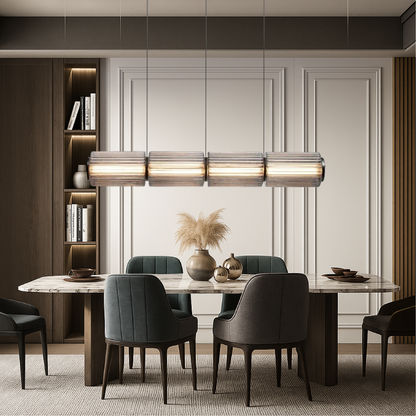 Lampada a Sospensione in Vetro Elegante LED